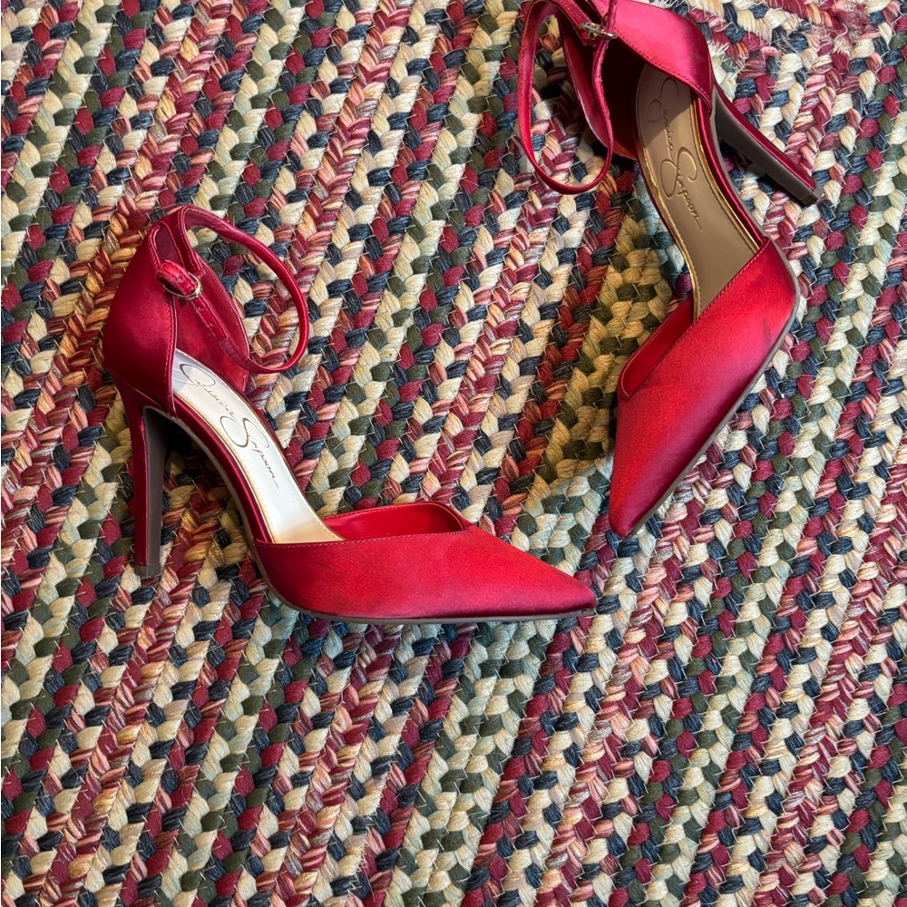 Jessica Simpson  Red Heels